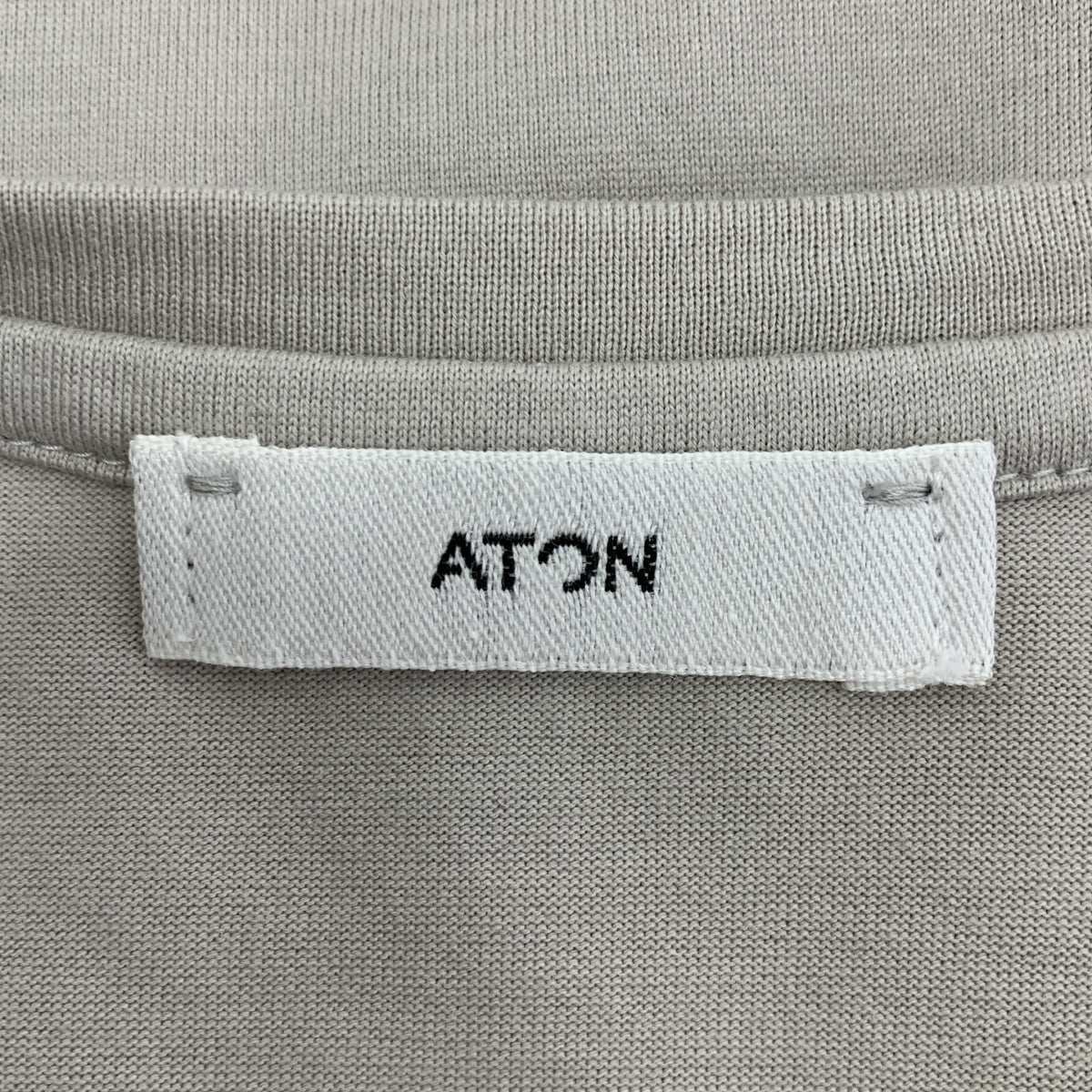ATON / エイトン | SUVIN 60/2 PERFECT FIT T-SHIRT スビンコットン パーフェクトフィットTシャツ | 01 | レディース
