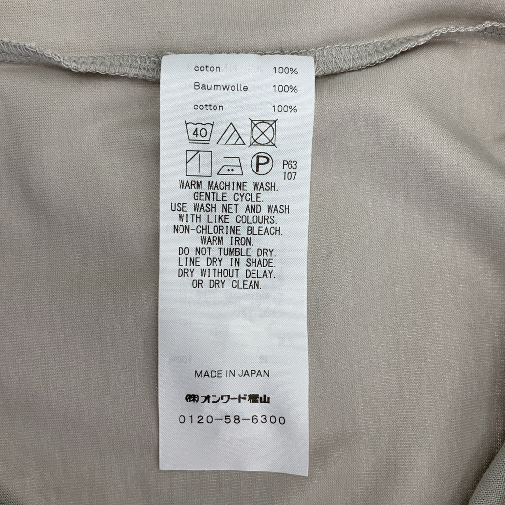 ATON / エイトン | SUVIN 60/2 PERFECT FIT T-SHIRT スビンコットン パーフェクトフィットTシャツ | 01 | レディース