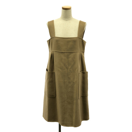 FOXEY BOUTIQUE | Cashmere blend gathered dress | 40 | Beige | Women's