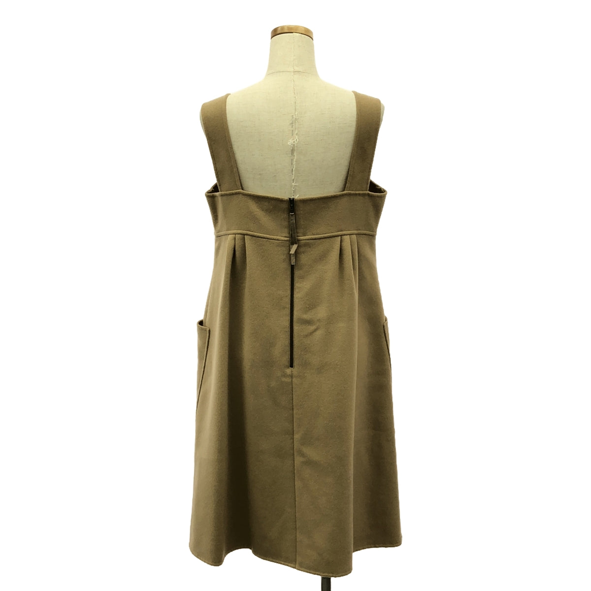 FOXEY BOUTIQUE | Cashmere blend gathered dress | 40 | Beige | Women's