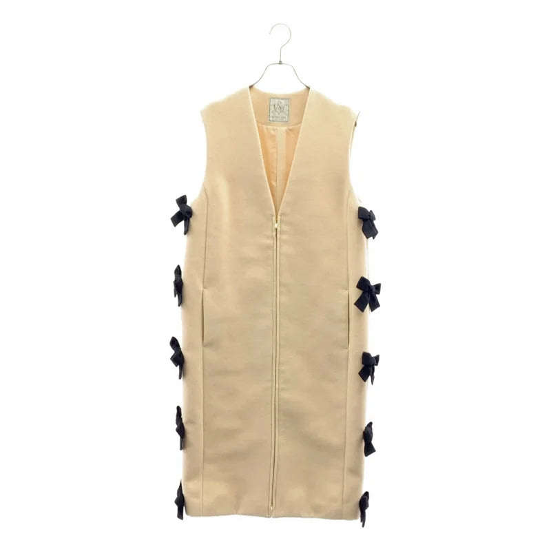 SEVEN TEN by MIHO KAWAHITO / セブンテンバイミホカワヒト | サイドリボンジレワンピース | M | レディース