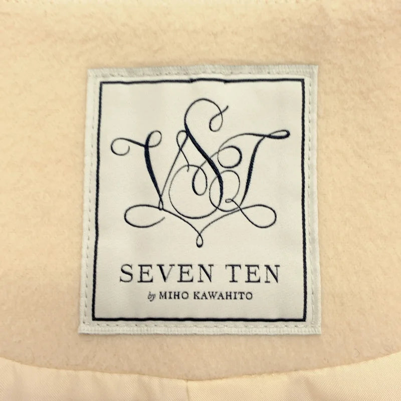 SEVEN TEN by MIHO KAWAHITO / セブンテンバイミホカワヒト | サイドリボンジレワンピース | M | レディース