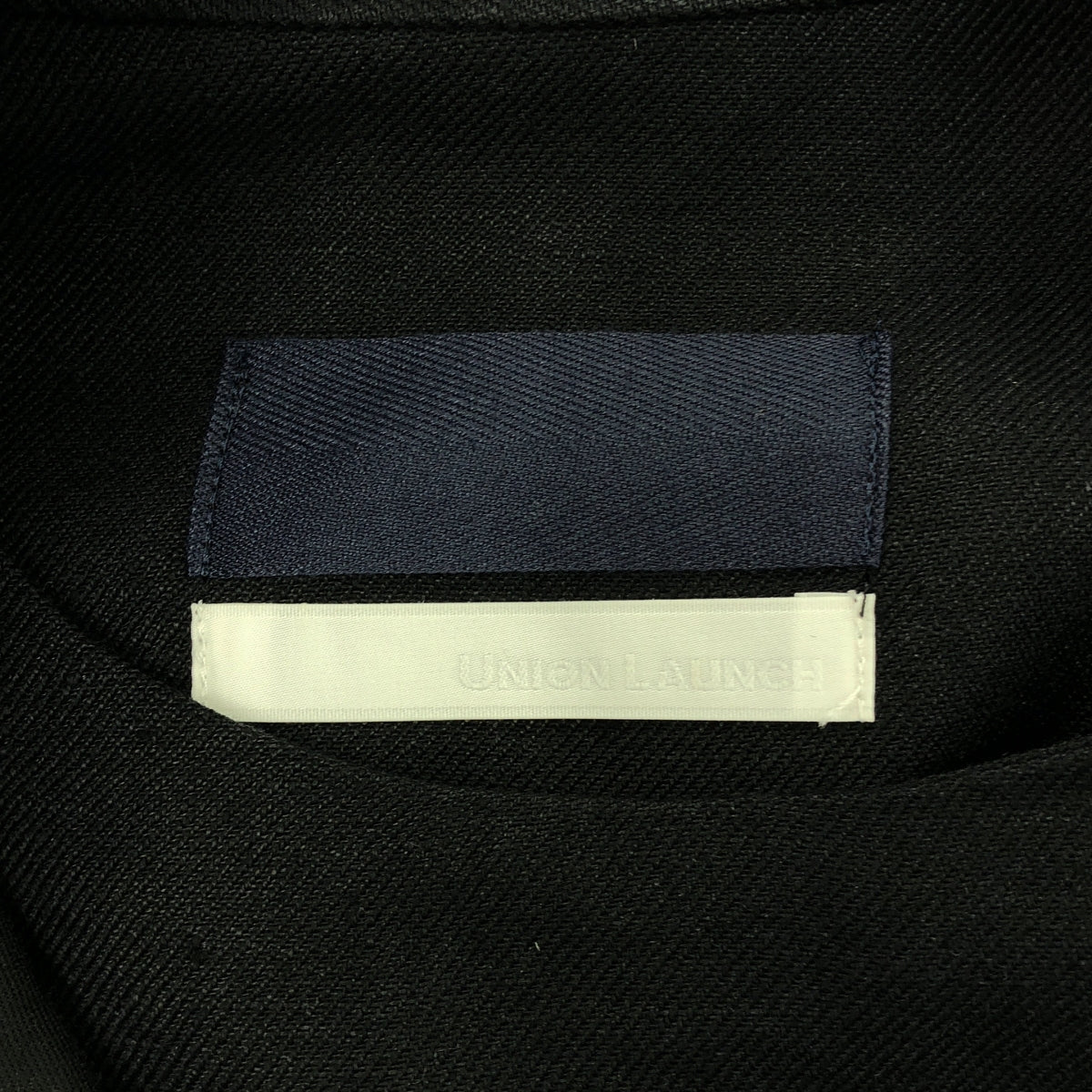 UNION LAUNCH | 亞麻寬袖洋裝 | XS | 黑色 | 女款