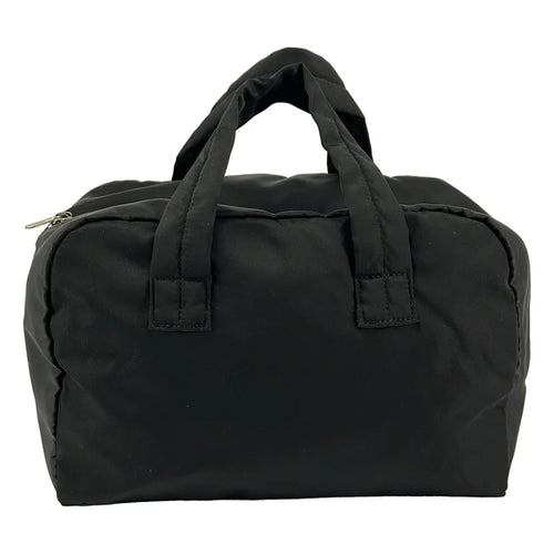 【美品】【COMME des GARCONS】ミニボストン 黒/ bg063 COMME des GARCONS / コムデギャルソン | ナイロン ミニボストン