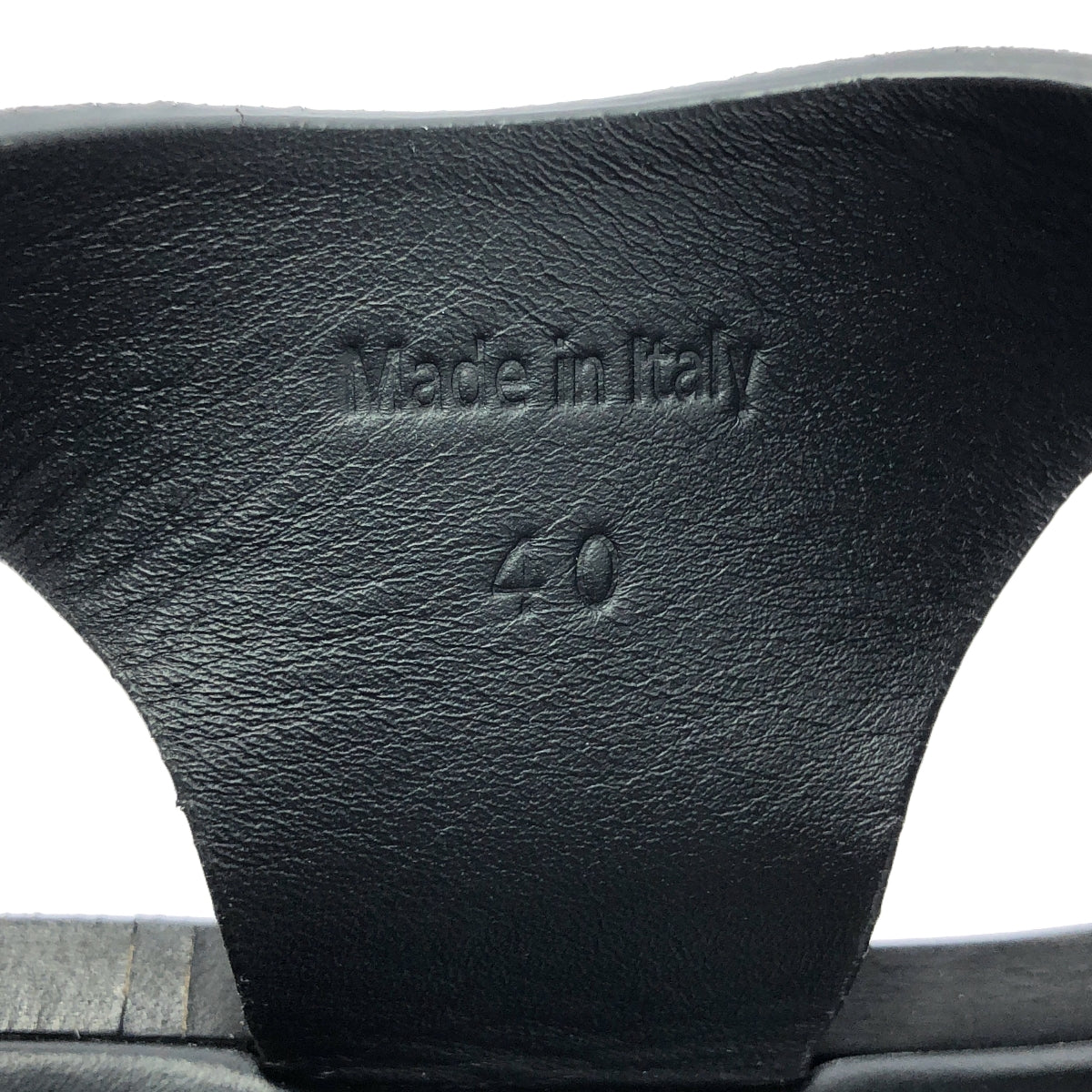 [狀況極佳] THE ROW | FISHERMAN CREPE 麂皮漁夫涼鞋，配縐布鞋底 | 尺寸 40 | 炭灰色 | 男款