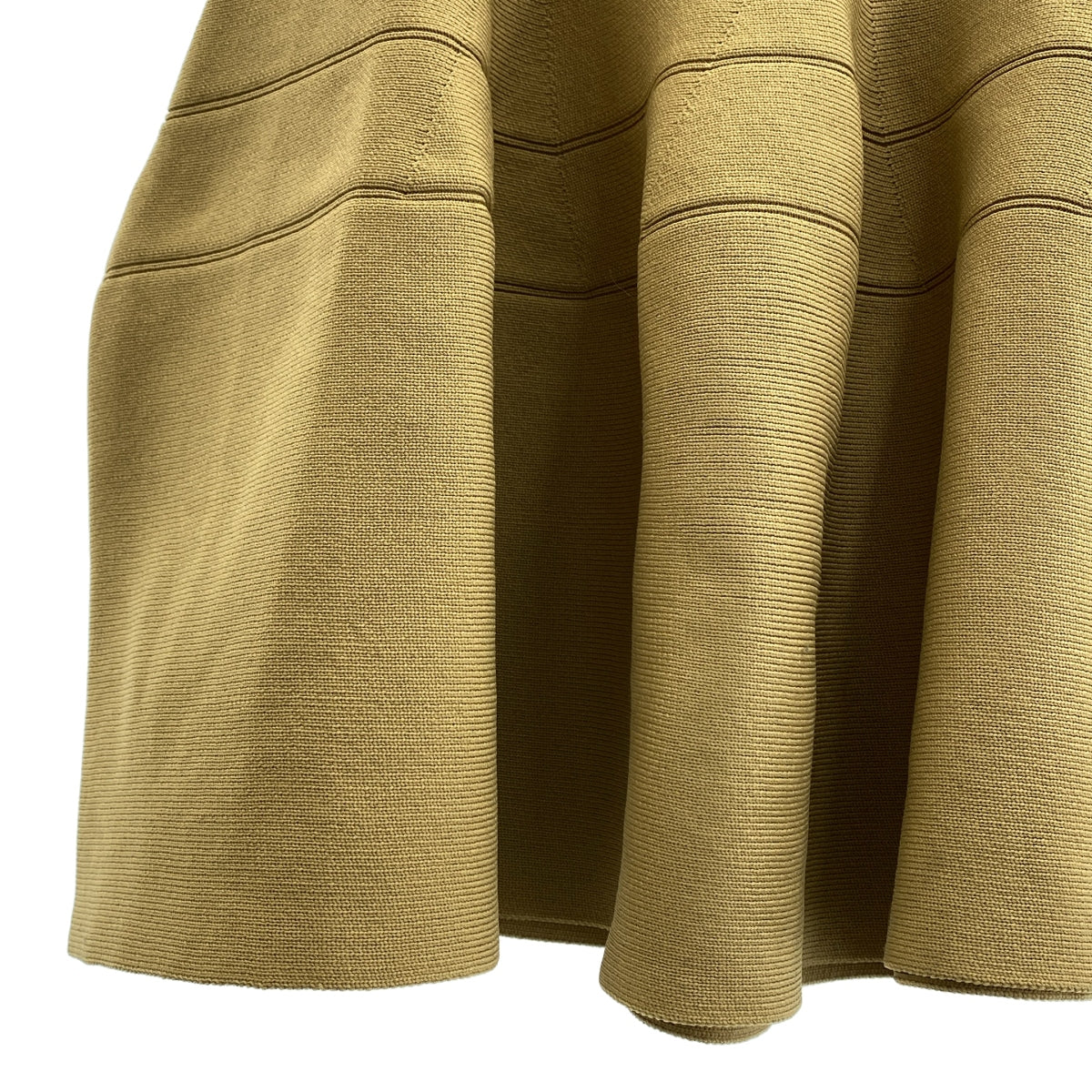 Maison Special / 메종 스페셜 | Knit Peplum Top 니트 페플럼 탑스 | F | 베이지 | 여성