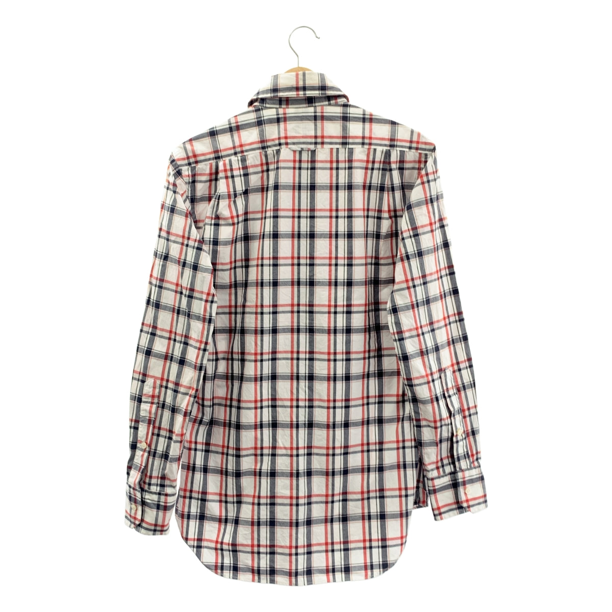 THOM BROWNE | 圓領格紋襯衫 | 尺寸 1 | 男款