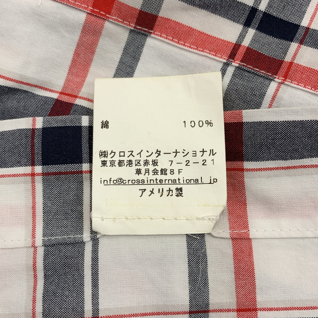 THOM BROWNE | 圓領格紋襯衫 | 尺寸 1 | 男款