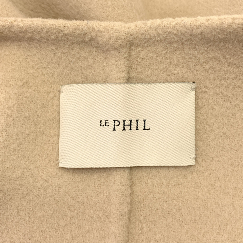 LE PHIL / 루필 | 소프트 울 쇼트 노 컬러 코트 | F | 여성