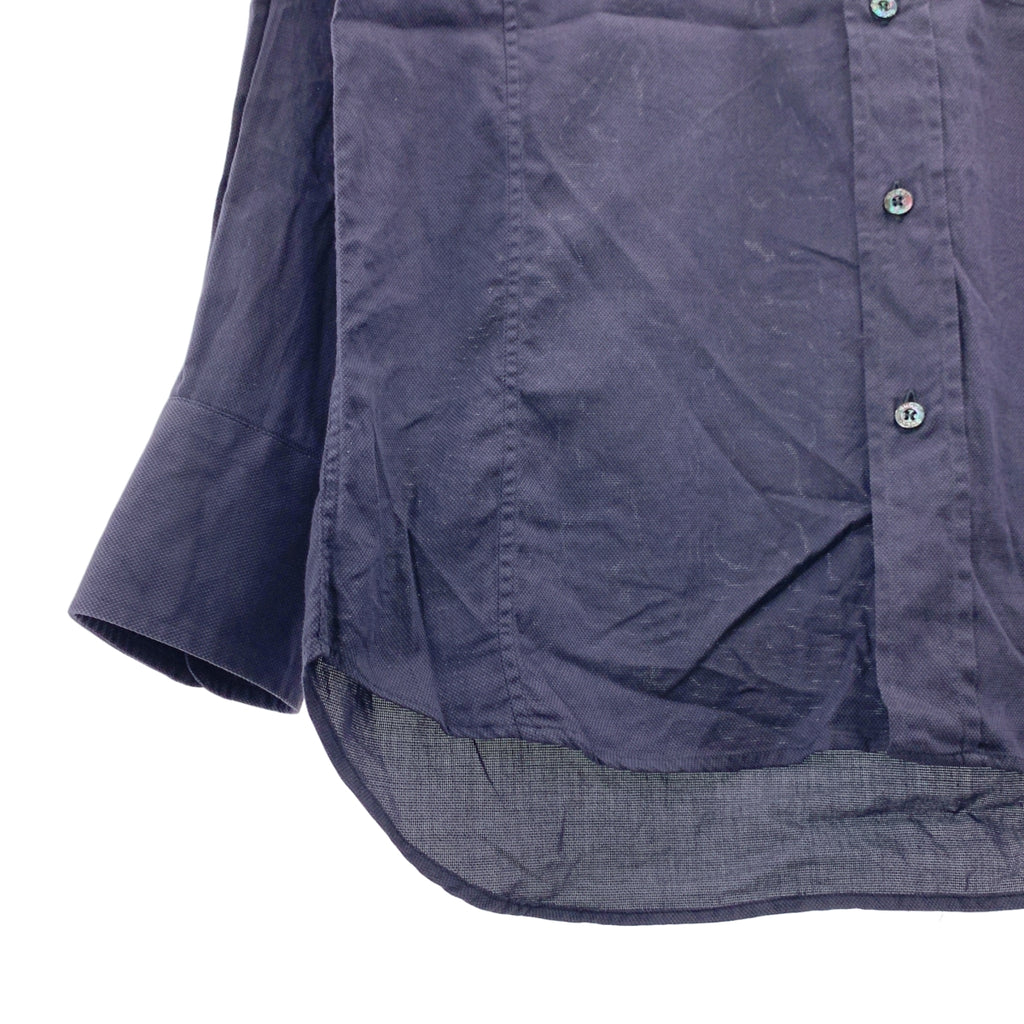 GUCCI / グッチ | コットン オックスフォード ドレスシャツ | 38 | ネイビー | メンズ