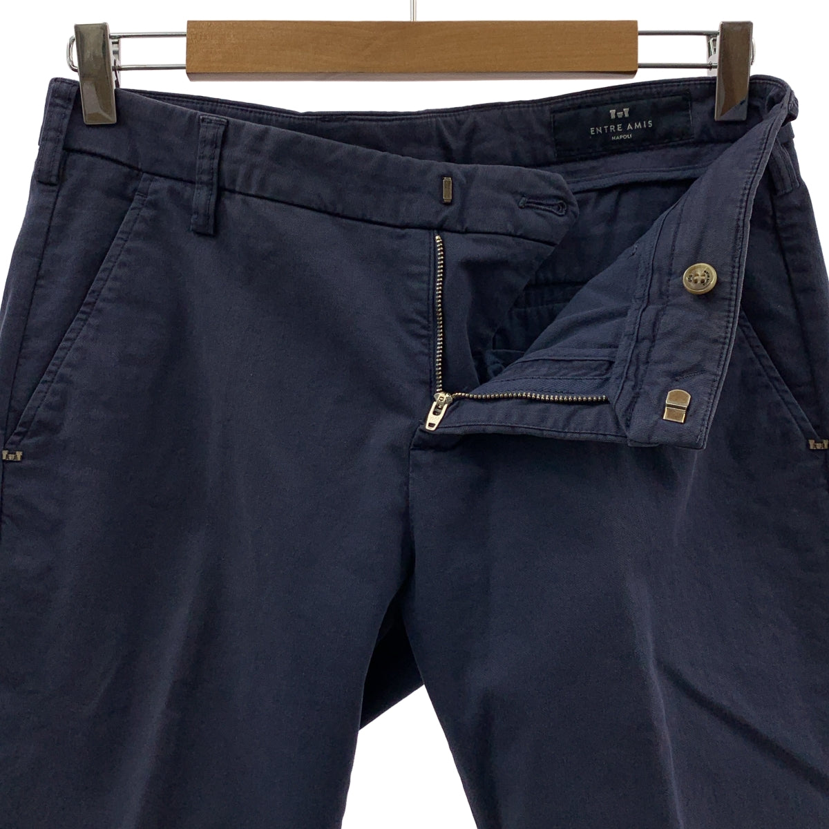 entre amis / アントレアミ | TK America Slim スリムフィット ストレッチ チノパンツ | 30 | メンズ