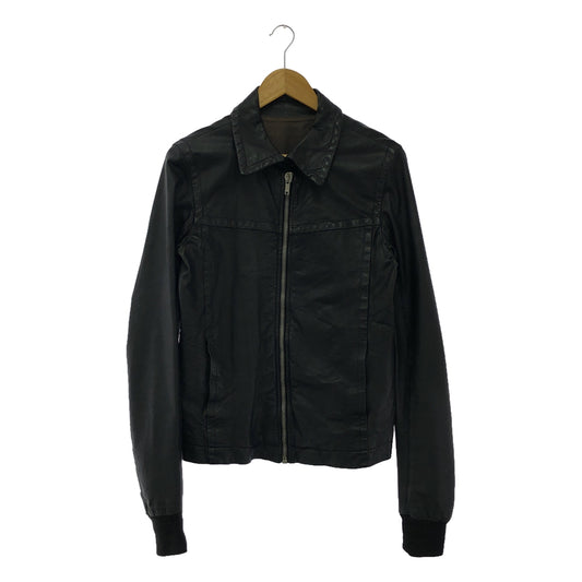 Rick Owens / リックオウエンス | OLMAR and MIRTA ラムレザー シングルライダース ジャケット | S | メンズ