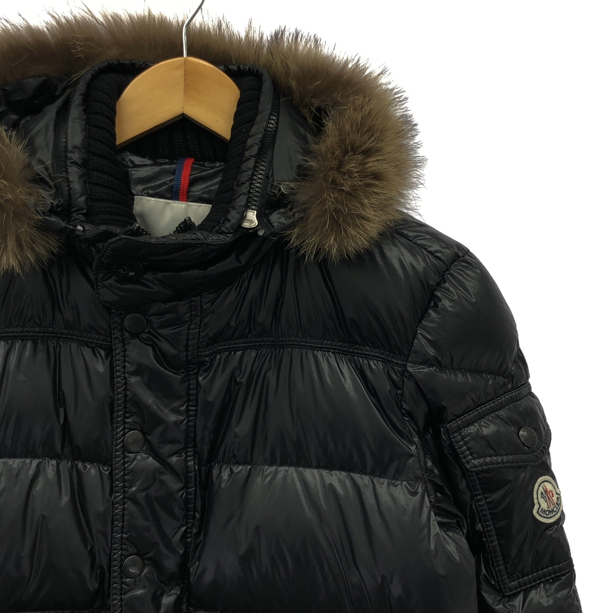 MONCLER / Moncler | HUBERT GIUBBOTTO / 휴버트 다운 재킷 / 코요테 파푸드 착탈 가능 | 1 | 여성