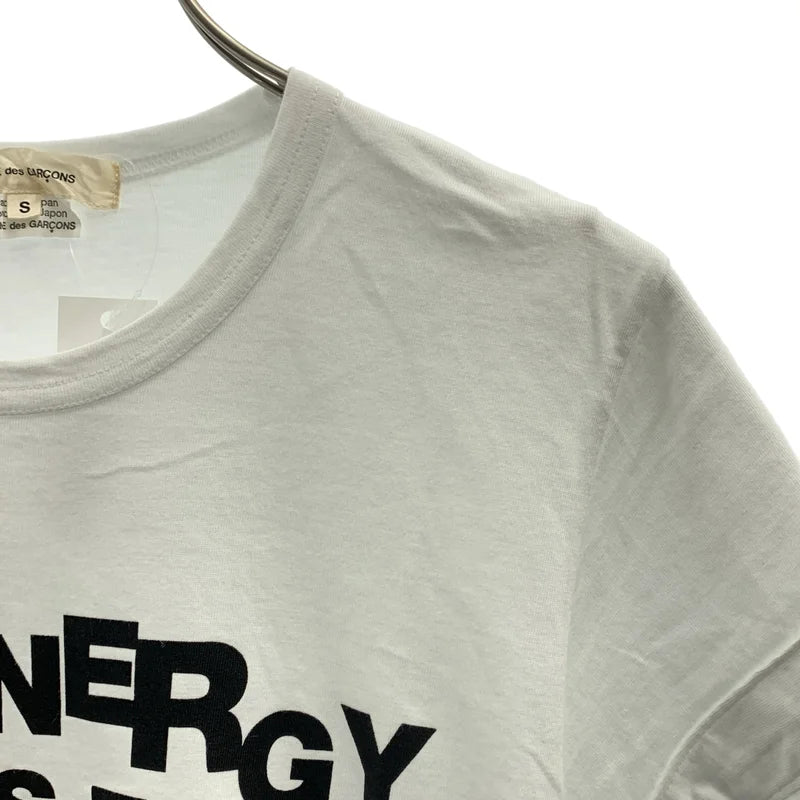 COMME des GARCONS / コムデギャルソン | 2020SS | コットン ロゴ プリント Tシャツ カットソー | S | レディース