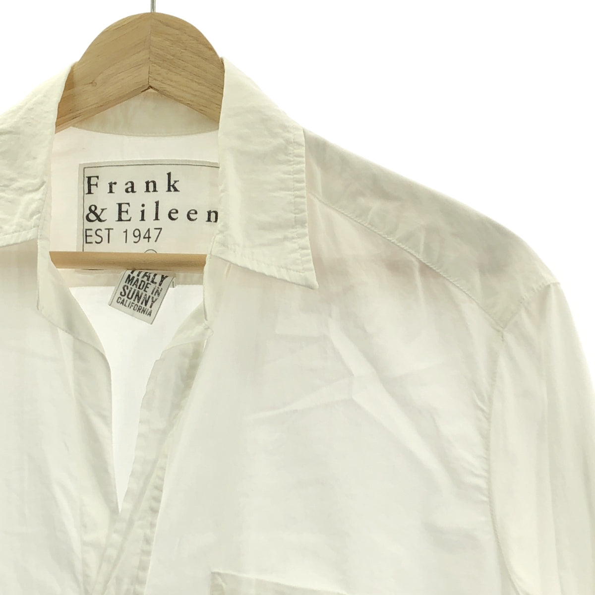 Frank&amp;Eileen / 프랭크 앤 아이린 | 코튼 스키퍼 셔츠 | XS | 여성