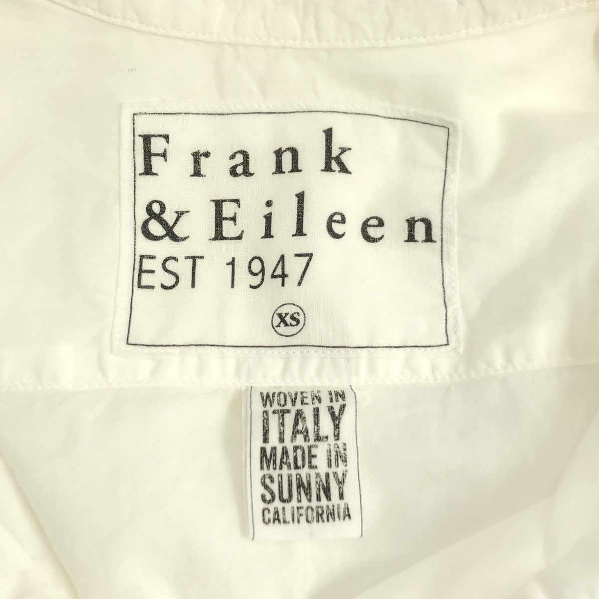 Frank&amp;Eileen / 프랭크 앤 아이린 | 코튼 스키퍼 셔츠 | XS | 여성