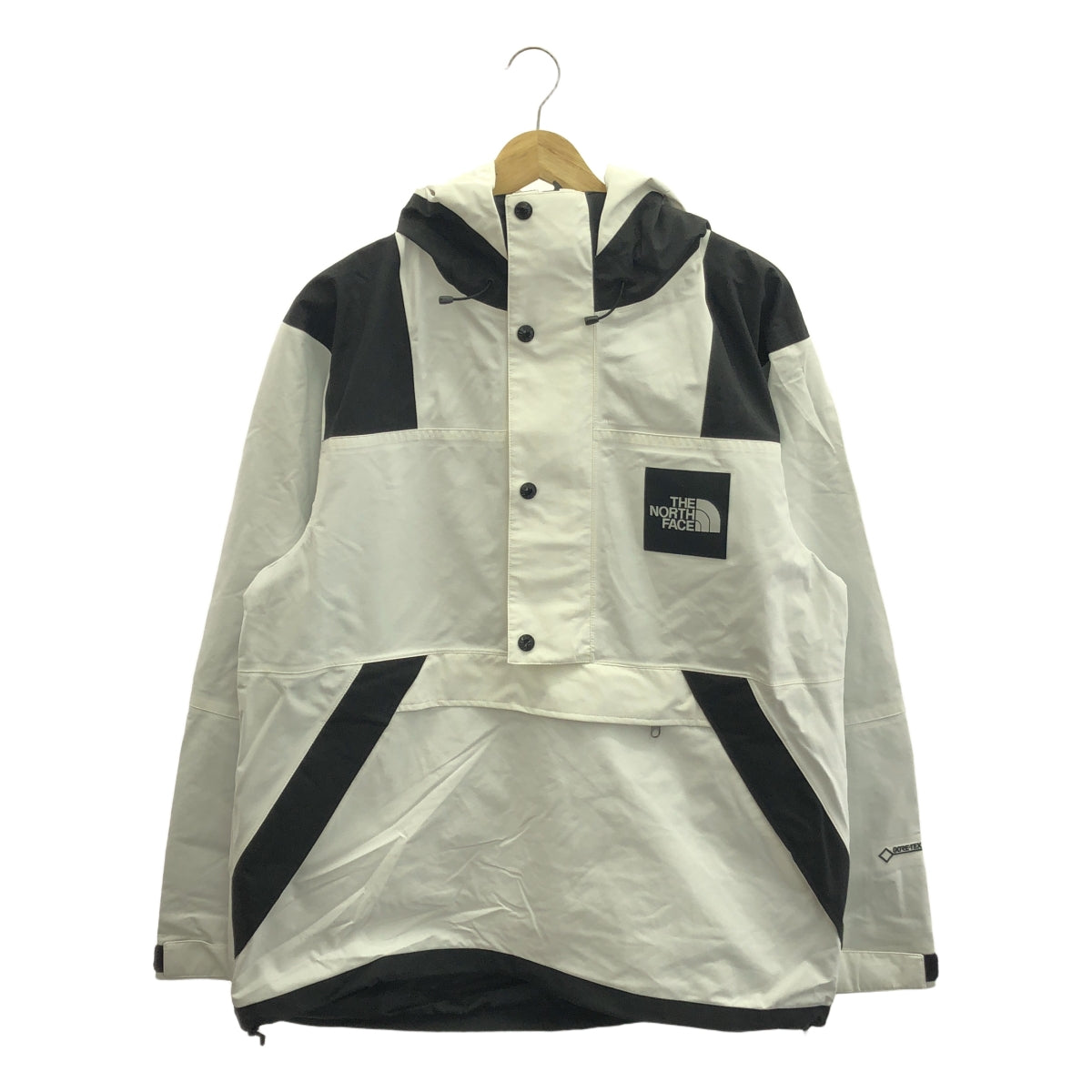 [狀況良好] THE NORTH FACE / 北面 | GORE-TEX RAGE GTX SHELL 套頭衫 / NP11962 Rage Gore-Tex Shell 套頭衫山地派克大衣 | M |白/黑 |男士