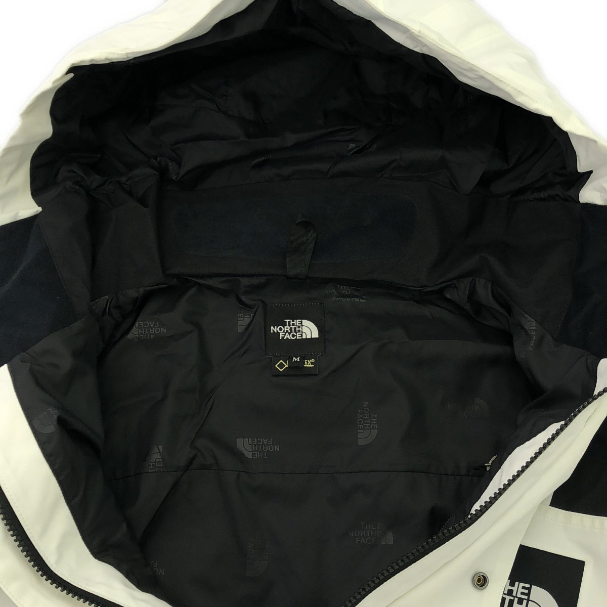 【美品】  THE NORTH FACE / ザノースフェイス | GORE-TEX RAGE GTX SHELL PULLOVER / NP11962 レイジ ゴアテックス シェル プルオーバー マウンテンパーカー | M | ホワイト/ブラック | メンズ