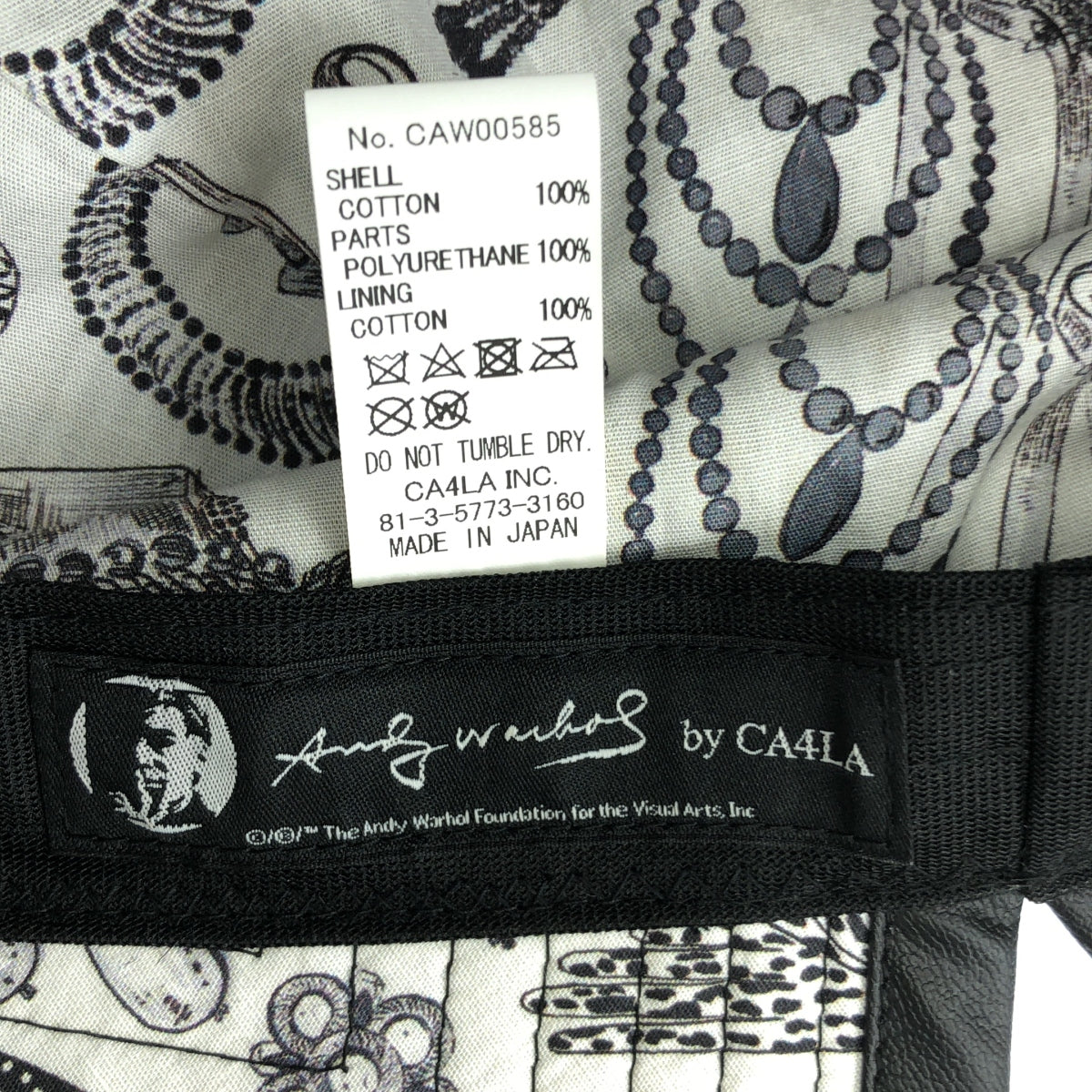 CA4LA / カシラ | × Andy Warhol JEWELRY ITEMS BUCKET HAT バケット ハット | ブラック | メンズ