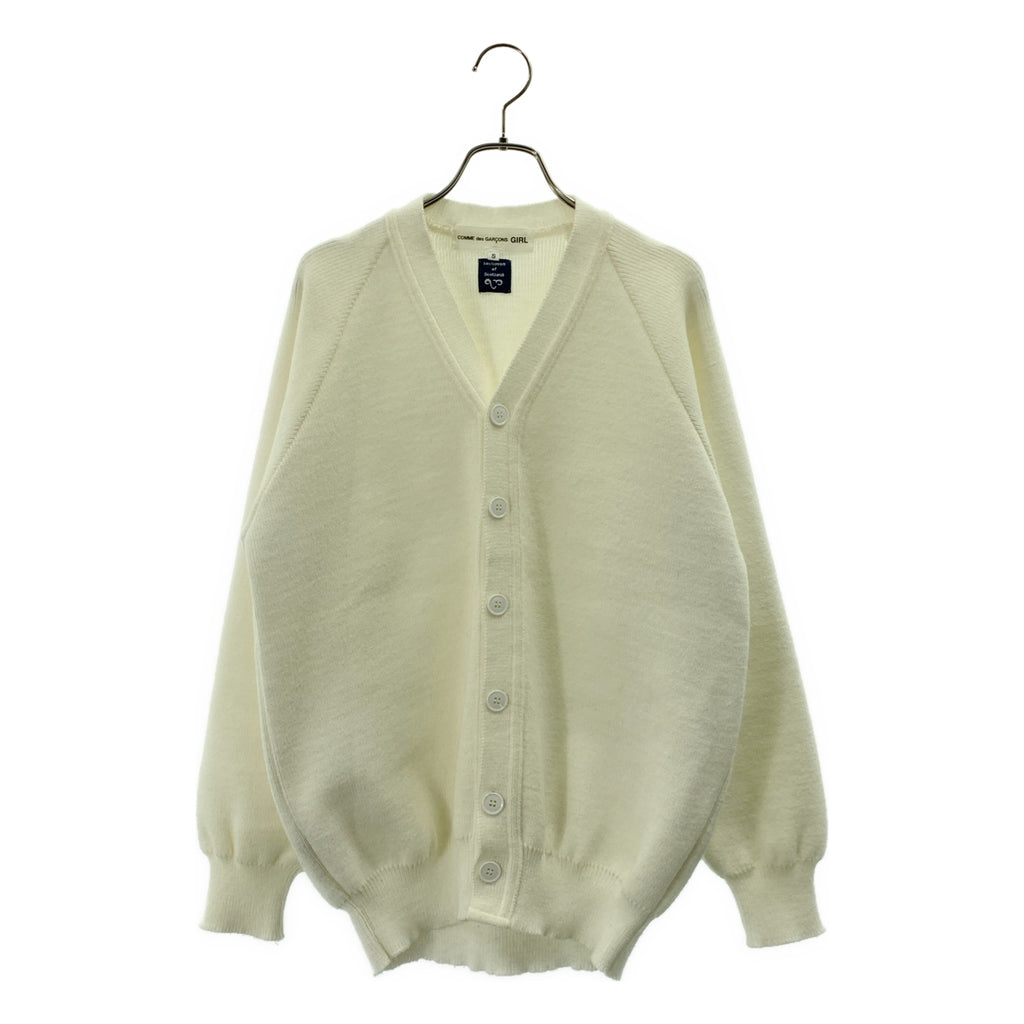 COMME des GARCONS GIRL / コムデギャルソンガール | 2022SS | × Lochaven of Scotland / ニットカーディガン | S | レディース