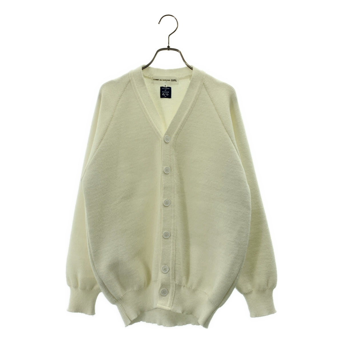 COMME des GARCONS GIRL / コムデギャルソンガール | 2022SS | × Lochaven of Scotland / ニットカーディガン | S | レディース