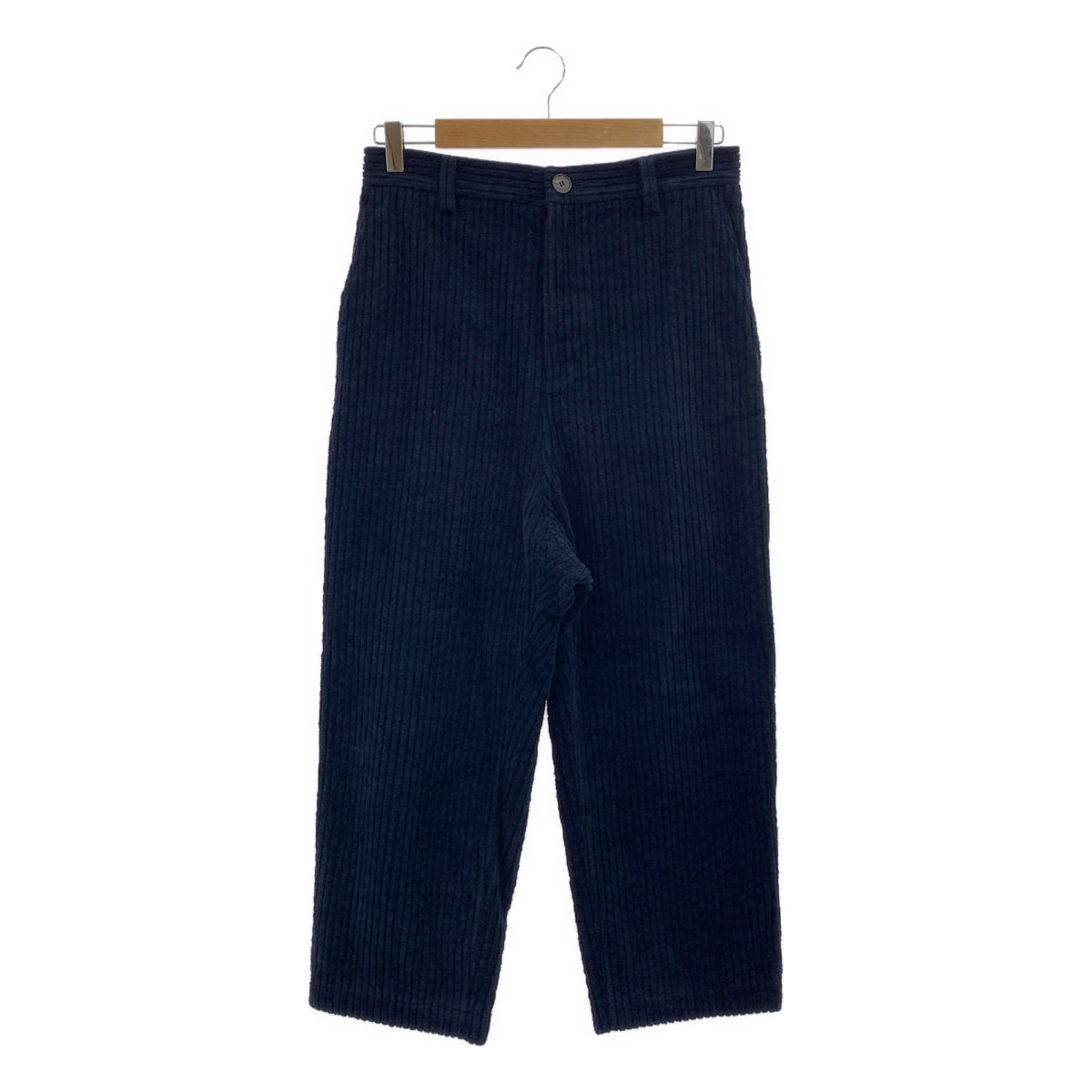 SOFIE D'HOORE / ソフィードール | 太畝 コーデュロイ ワイド パンツ | 34 | ネイビー | レディース