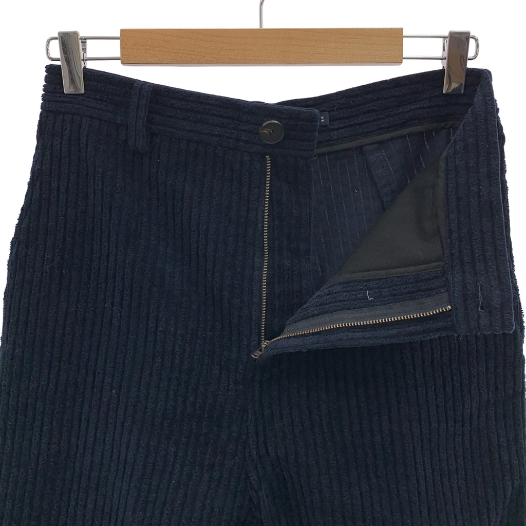 SOFIE D'HOORE / ソフィードール | 太畝 コーデュロイ ワイド パンツ | 34 | ネイビー | レディース