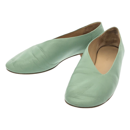 marimekko | Flat leather pumps | 36 | Mint | Women's