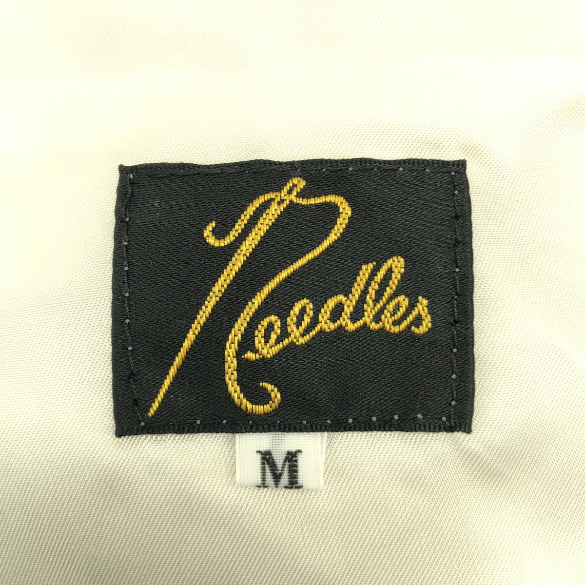[狀況極佳] Needles | 佩斯利刺繡天鵝絨插肩外套 | M碼 | 卡其色 | 男款