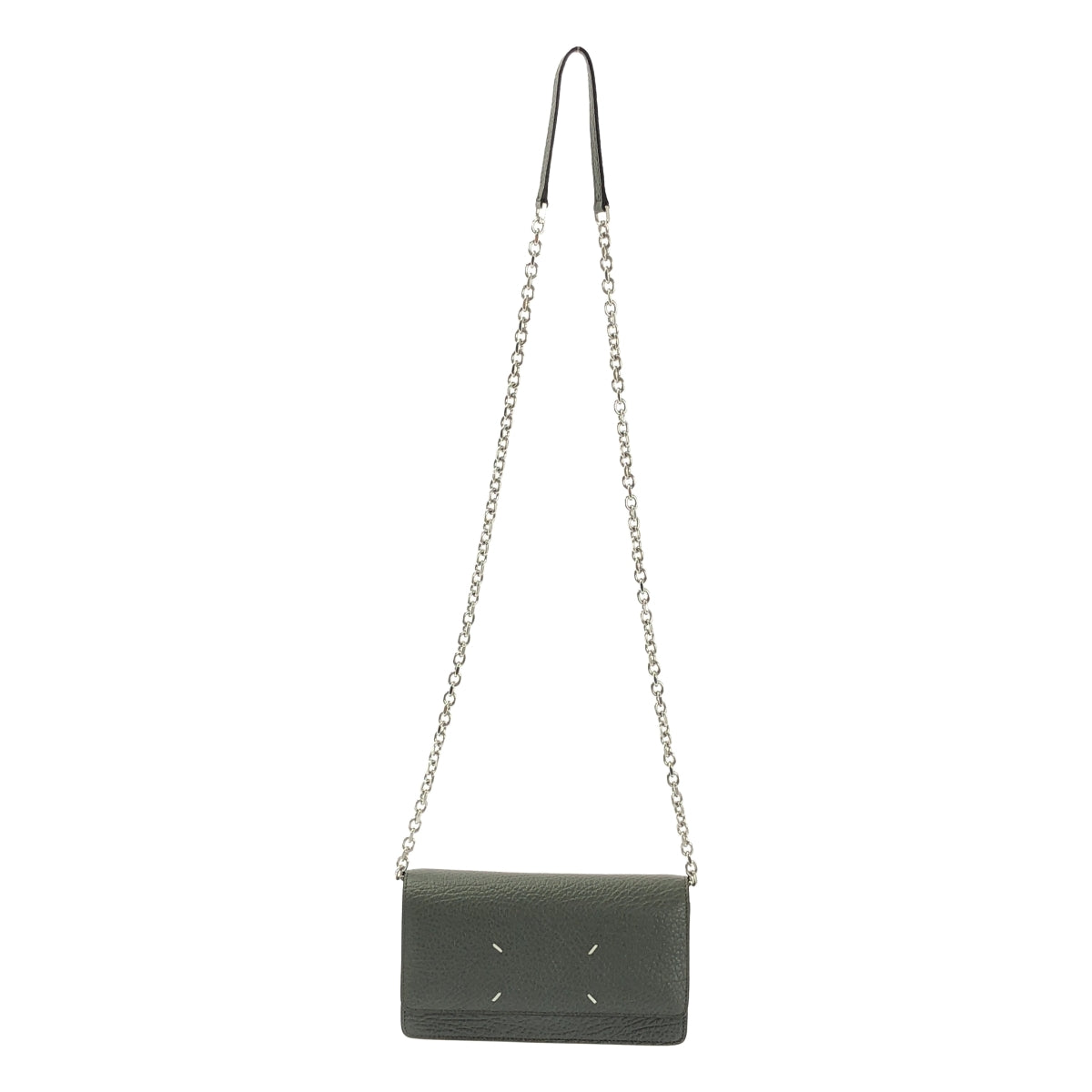 Maison Margiela / メゾンマルジェラ | 2025AW | 4ステッチ チェーンウォレット ショルダーバッグ |