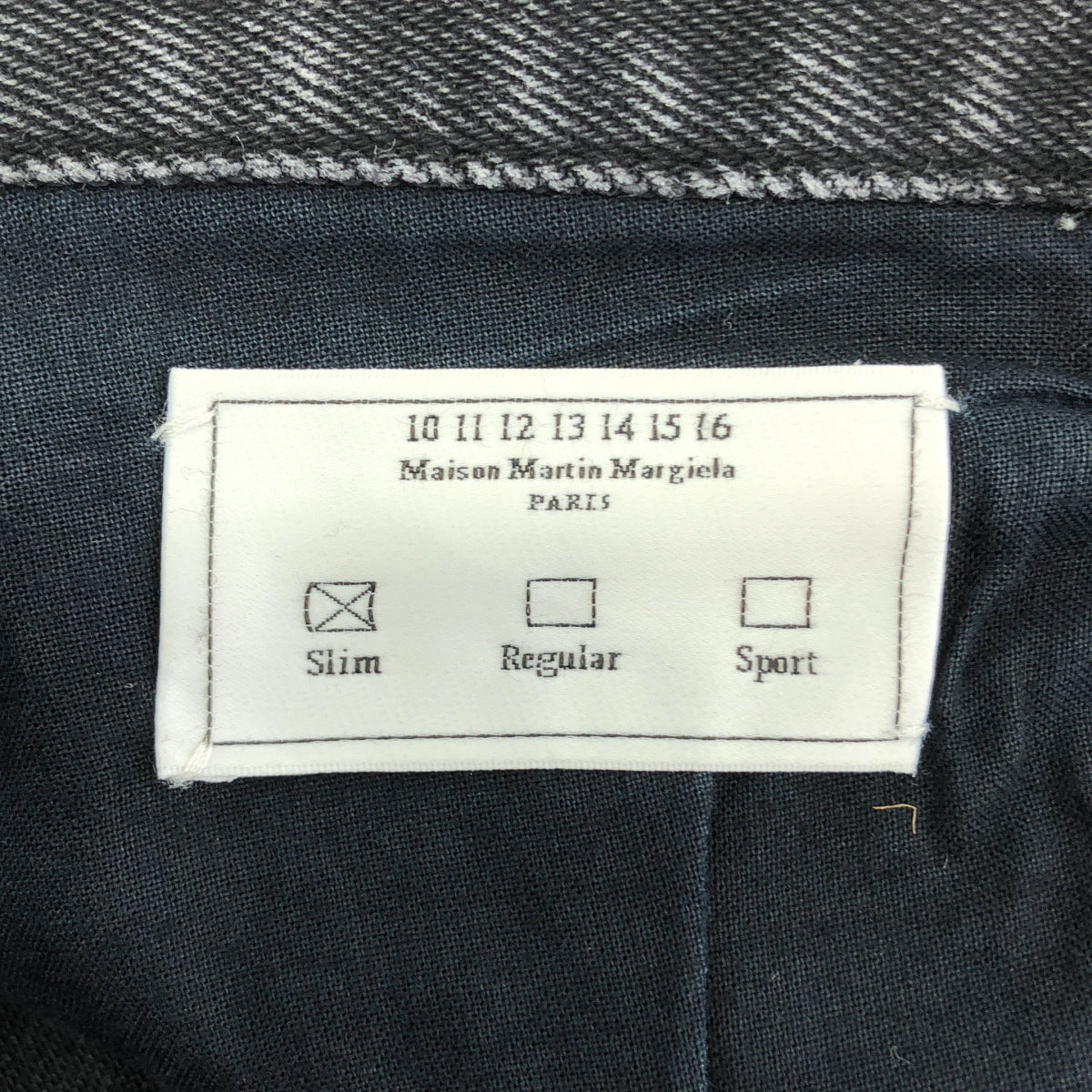 Maison Martin Margiela | 2015 秋冬 | 修身牛仔緊身褲 | 尺寸 46 | 男款