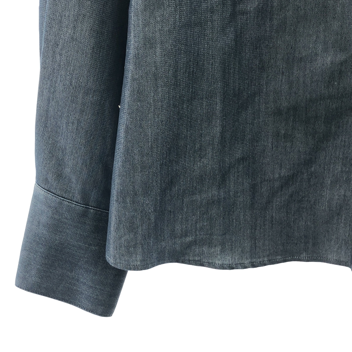 【美品】  JENNE / ジェンヌ | 2021AW | 着せ替えリボン付き ブラウス シャツ | M | ネイビー | レディース
