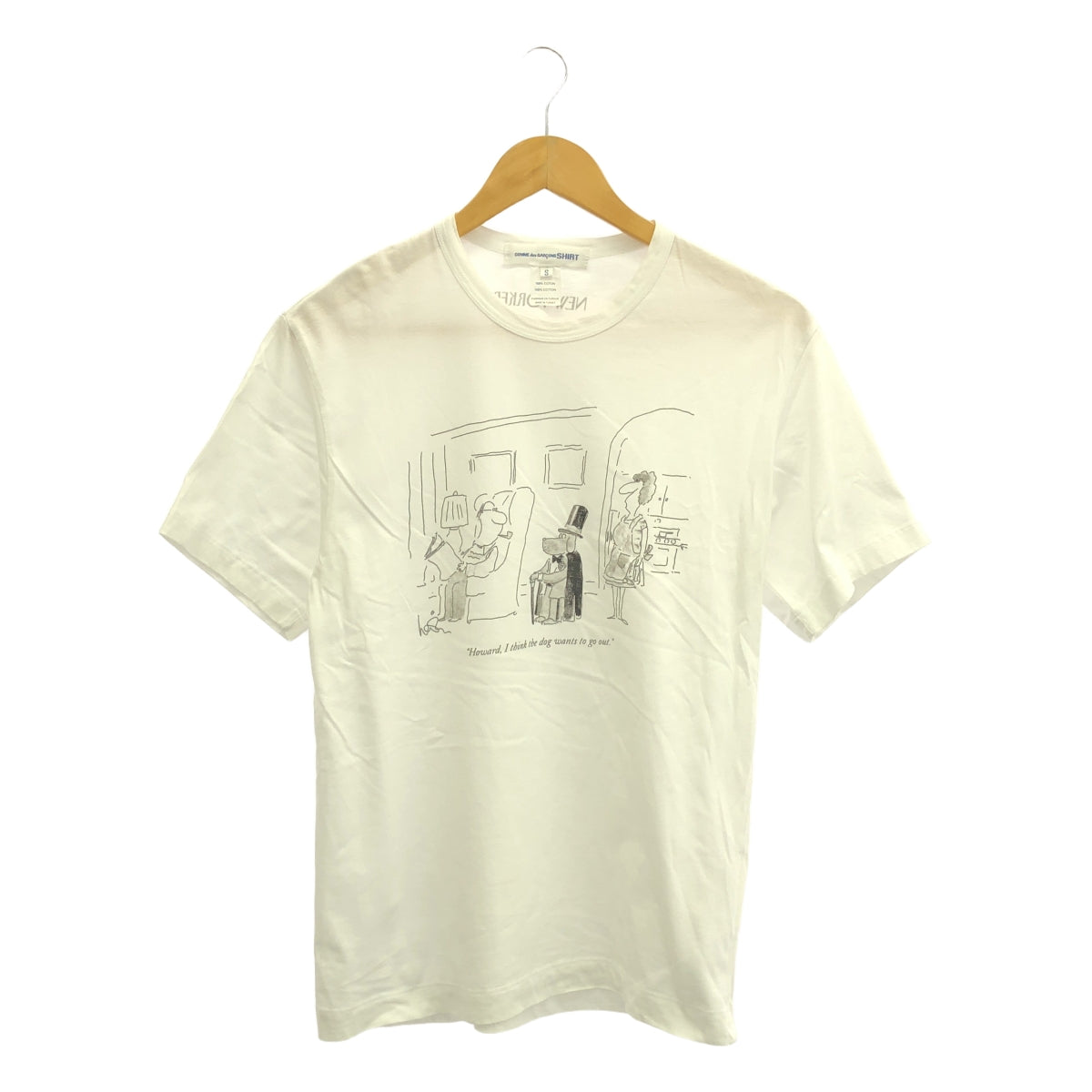COMME des GARCONS SHIRT | ×THE ​​NEW YORKER Print T-shirt | S | Men's