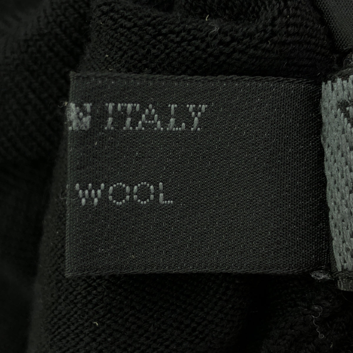 PRADA | 羊毛V領針織洋裝 | 50碼 | 黑色 | 女款