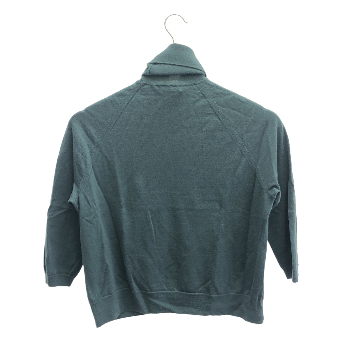 德賴斯·範諾頓 |羊毛高領針織套頭衫 | XS |藍綠色 |女性的