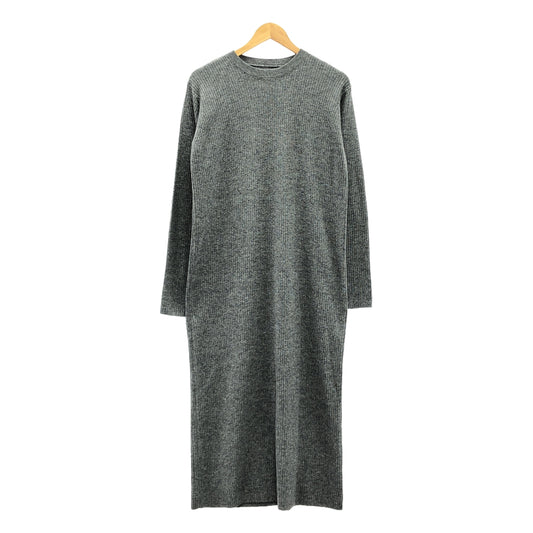 Spick and Span | 2023AW | Rib knit dress | F | Gray | Women's