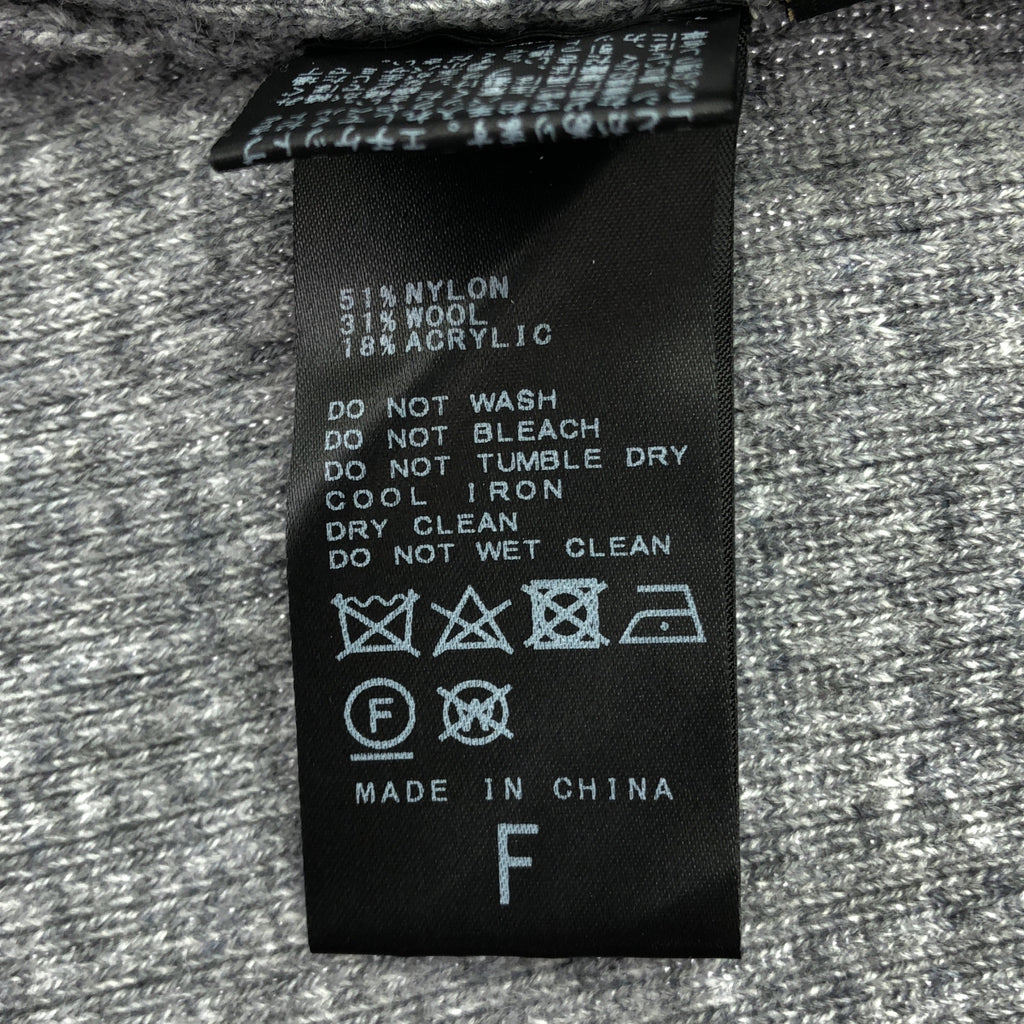Spick and Span / 스픽 앤 스팬 | 2023AW | 리브 니트 원피스 | F | 그레이 | 여성
