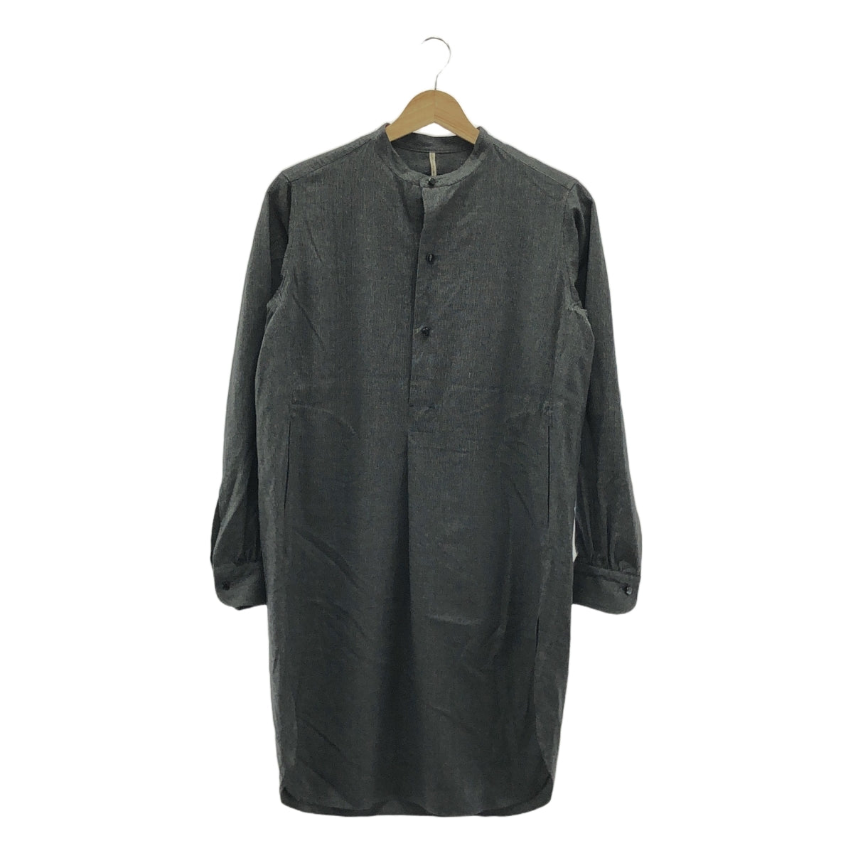 m 的 braque / M 的黑色 |羊毛千鳥格襯衫束腰外衣 | 40 |灰色 |女性的