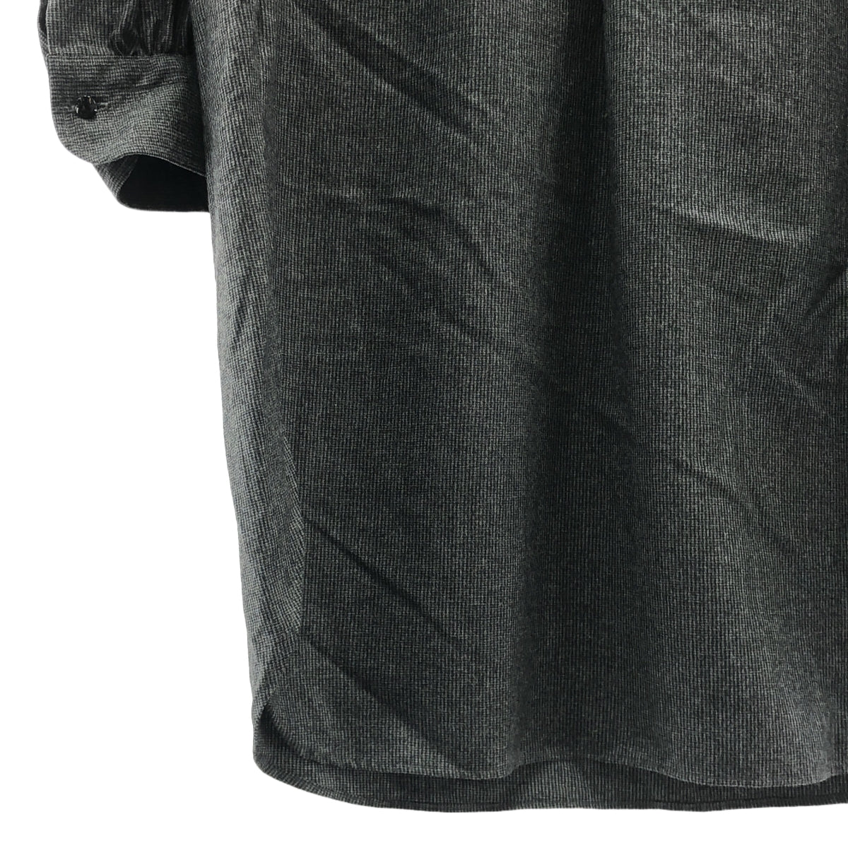 m 的 braque / M 的黑色 |羊毛千鳥格襯衫束腰外衣 | 40 |灰色 |女性的