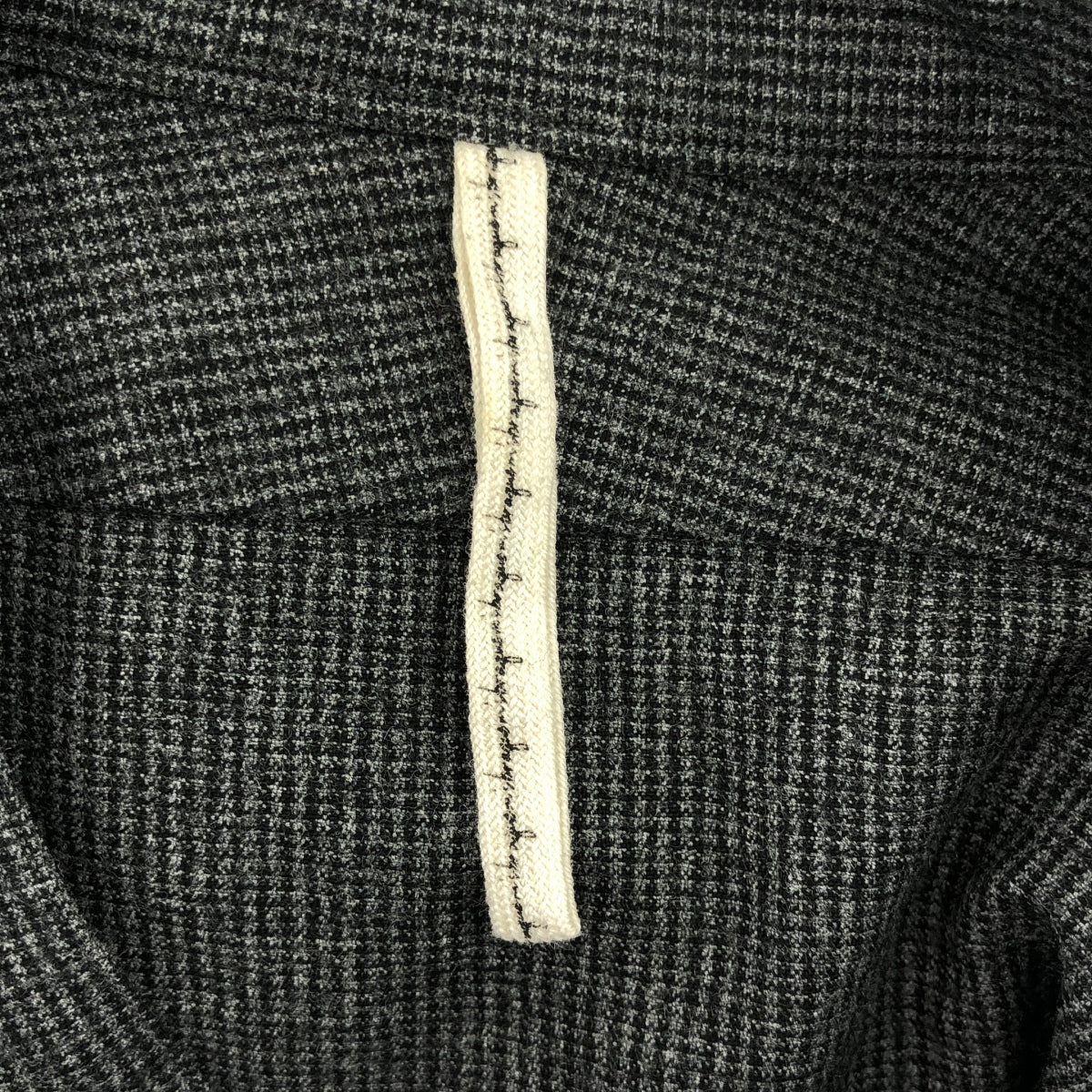 m 的 braque / M 的黑色 |羊毛千鳥格襯衫束腰外衣 | 40 |灰色 |女性的