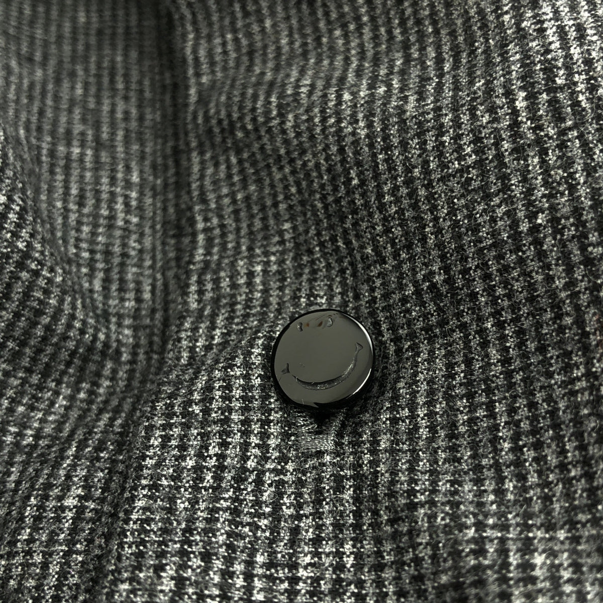 m 的 braque / M 的黑色 |羊毛千鳥格襯衫束腰外衣 | 40 |灰色 |女性的