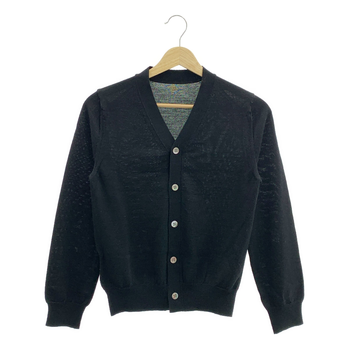 COMME des GARÇONS 睡袍 | 2004 秋冬 |羊毛針織開襟衫|尺寸 M |女性的