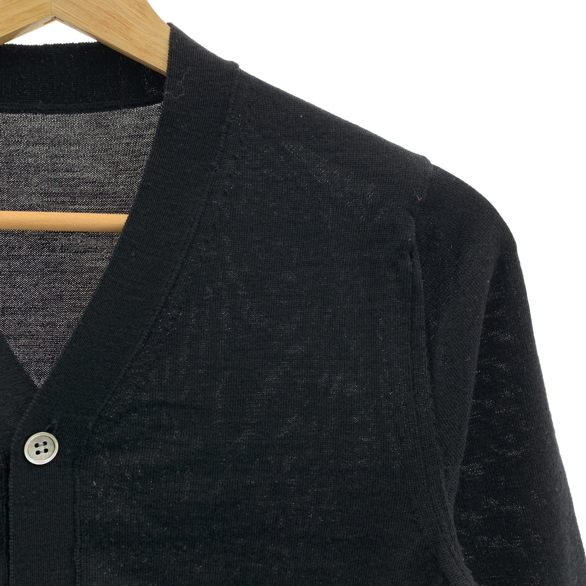 COMME des GARÇONS 睡袍 | 2004 秋冬 |羊毛針織開襟衫|尺寸 M |女性的