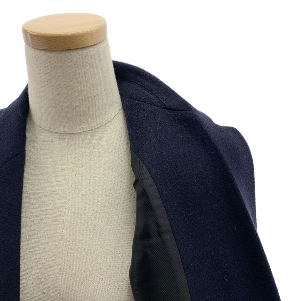 CELINE / セリーヌ | フィービー期 エッグクロンビーコート / 総裏地 | 38 | ネイビー | レディース