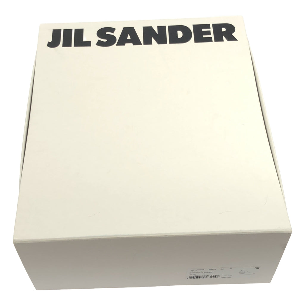 【美品】  JIL SANDER / ジルサンダー | ポインテッドトゥ スリッポン ローファー | 37 | アイボリー | レディース