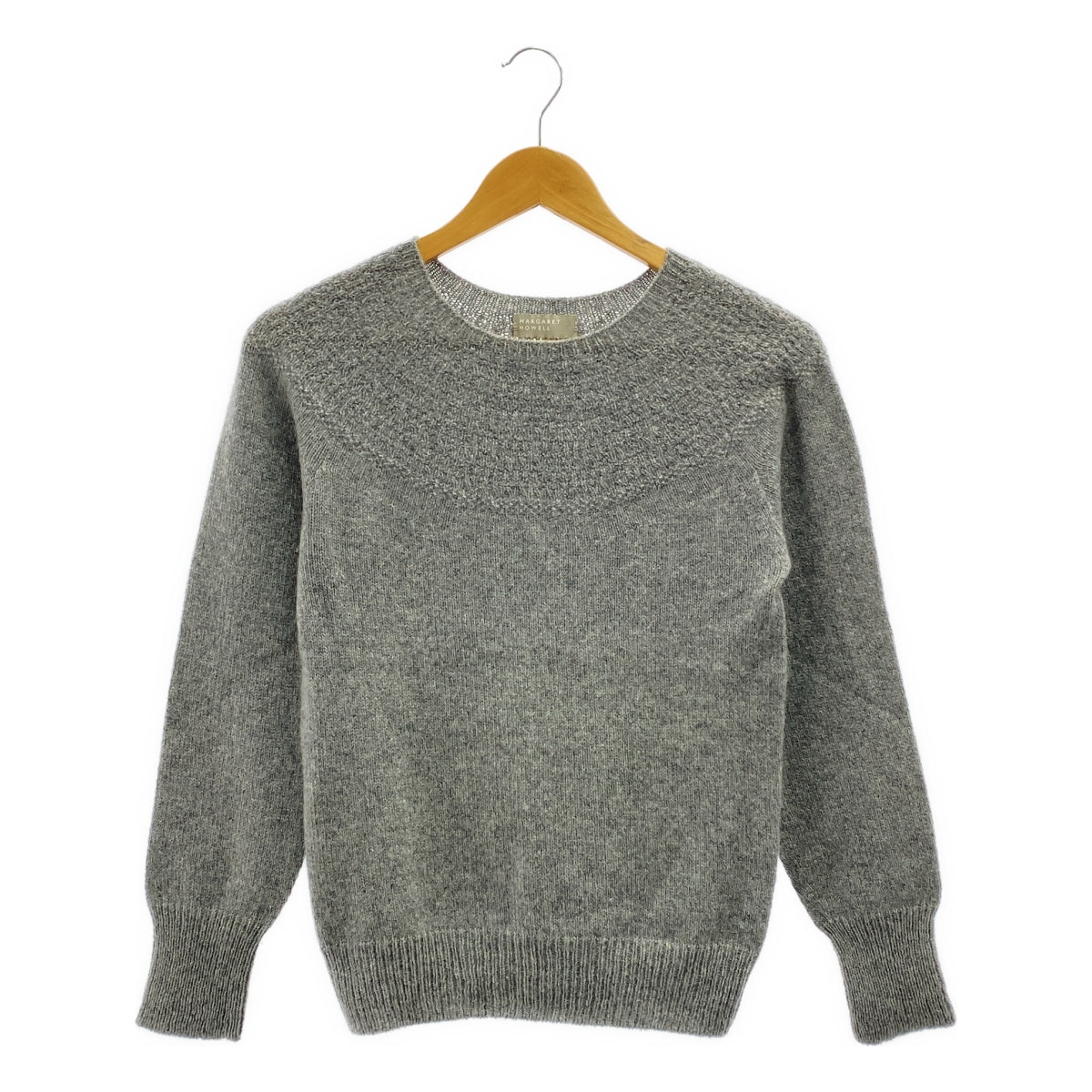 MARGARET HOWELL / マーガレットハウエル | cashmere 100％ / カシミヤ ニット セーター | 2 | レディース