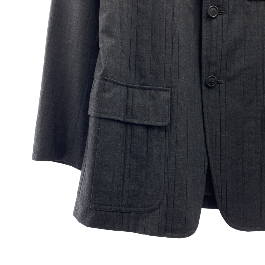 ISSEY MIYAKE MEN / イッセイミヤケメン | 2011SS | セットアップ / ウール ピンタック 3B テーラードジャケット / 2タック スラックス | 1 | メンズ