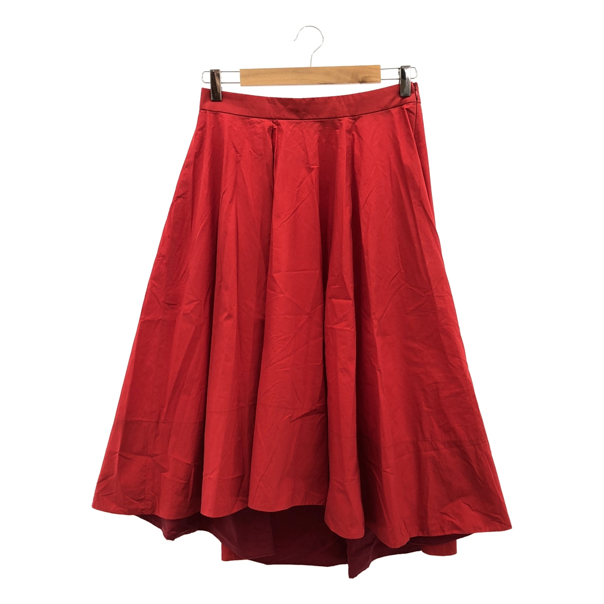 抽屜 | 棉質喇叭裙 | 36碼 | 紅色 | 女款