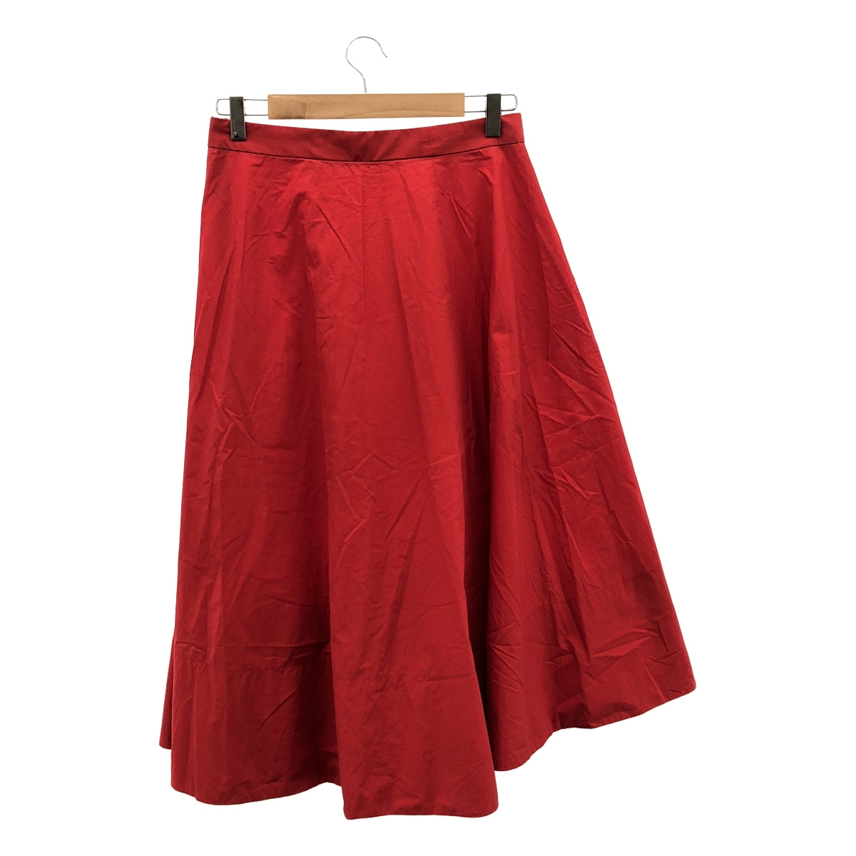 抽屜 | 棉質喇叭裙 | 36碼 | 紅色 | 女款