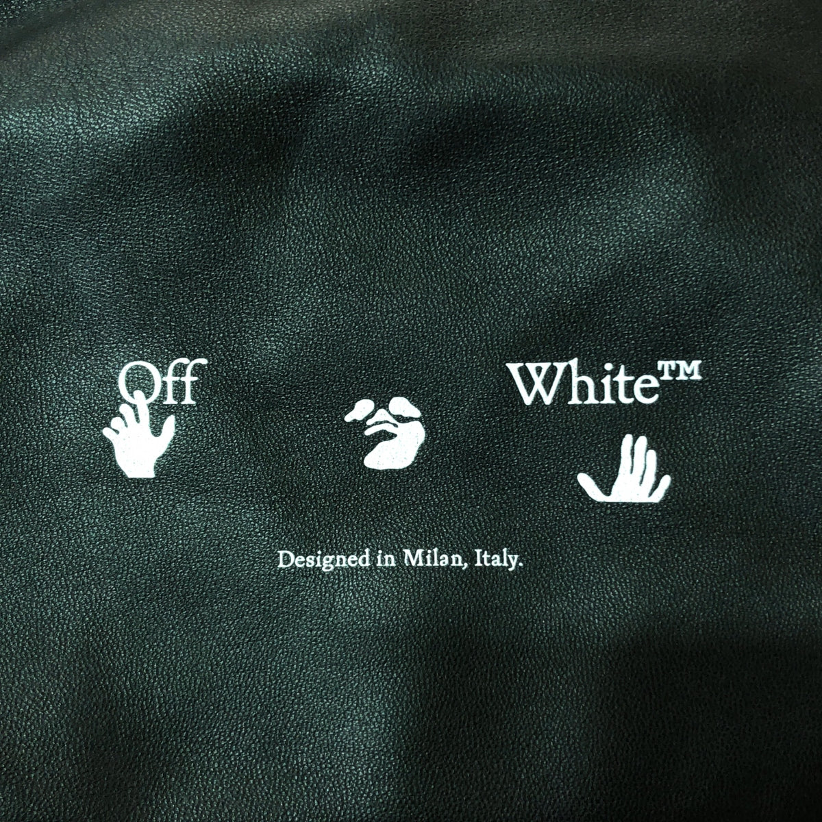 Off-White / オフホワイト | meteor 2.8 jitney bag 2way レザー ショルダーバッグ | ブラック | レディース